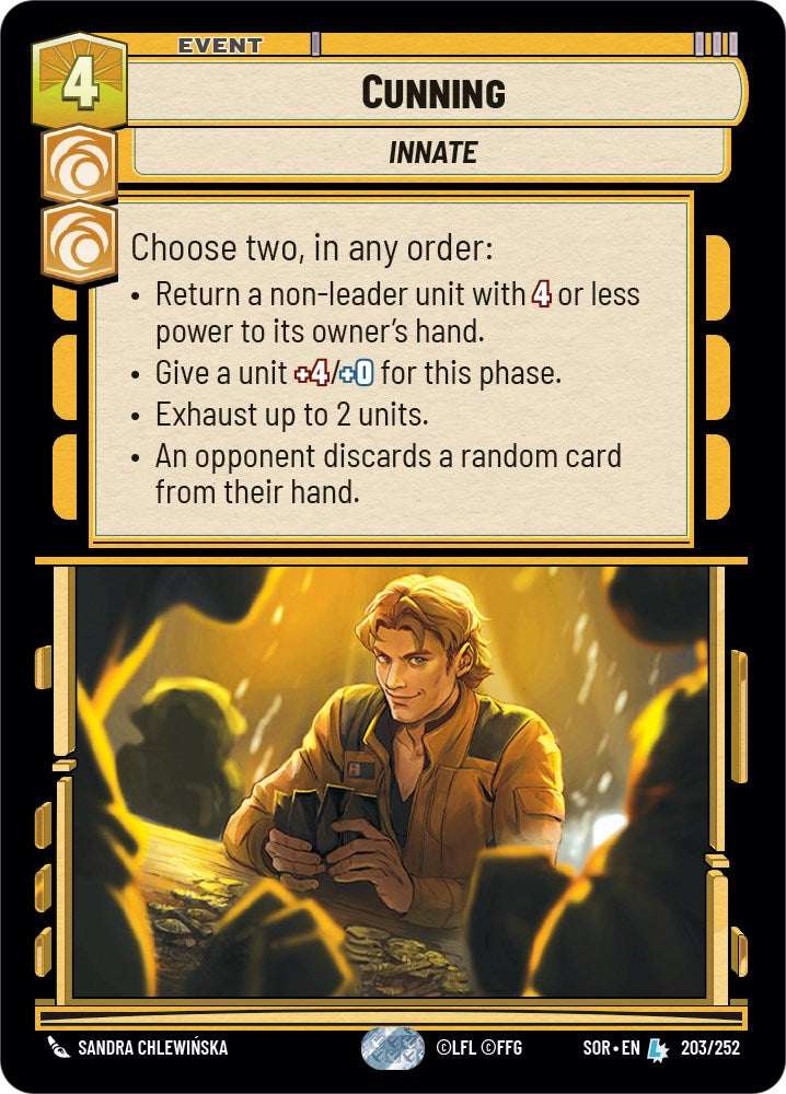 Cunning (203/252) [Spark of Rebellion] | Fandemonia Ltd