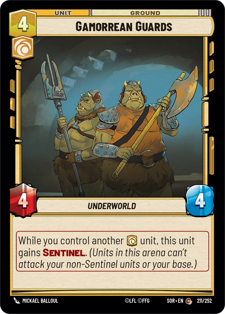 Gamorrean Guards (211/252) [Spark of Rebellion] | Fandemonia Ltd