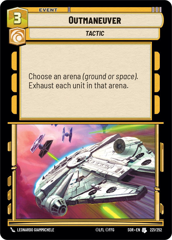 Outmaneuver (221/252) [Spark of Rebellion] | Fandemonia Ltd