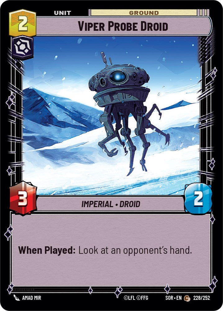Viper Probe Droid (228/252) [Spark of Rebellion] | Fandemonia Ltd