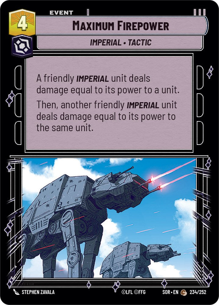 Maximum Firepower (234/252) [Spark of Rebellion] | Fandemonia Ltd