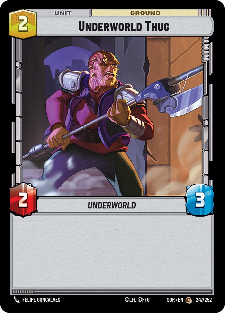 Underworld Thug (247/252) [Spark of Rebellion] | Fandemonia Ltd