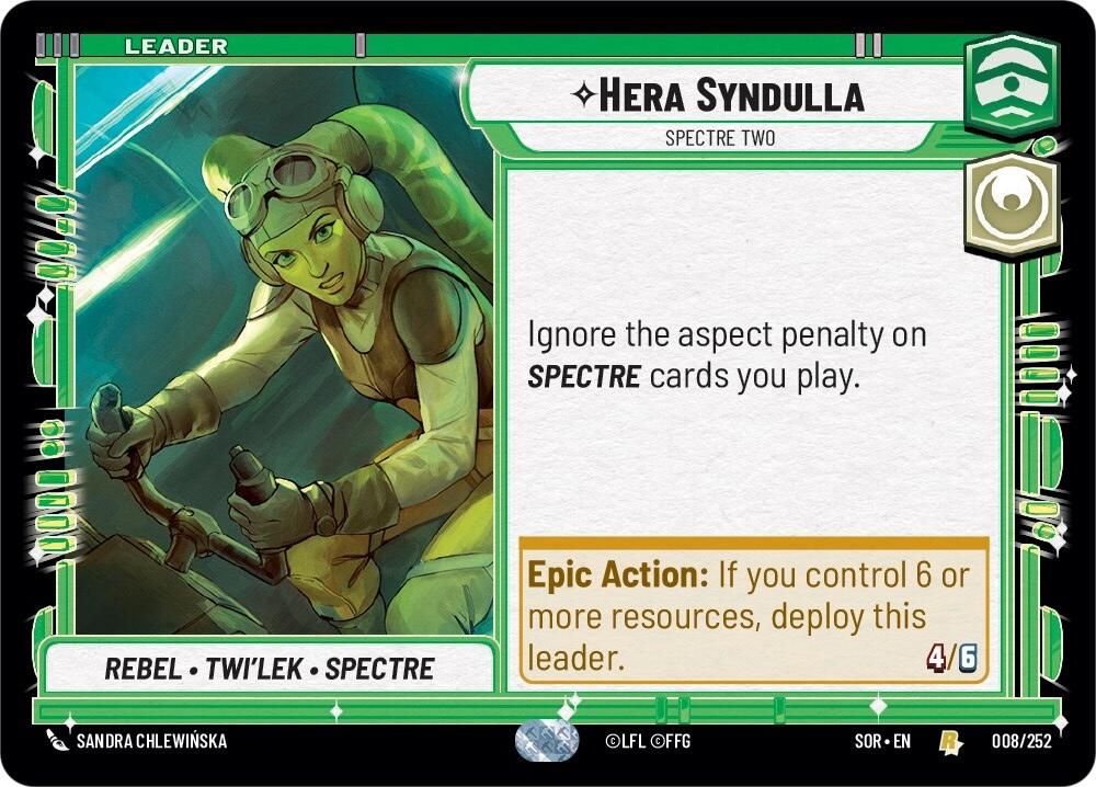 Hera Syndulla - Spectre Two (008/252) [Spark of Rebellion] | Fandemonia Ltd