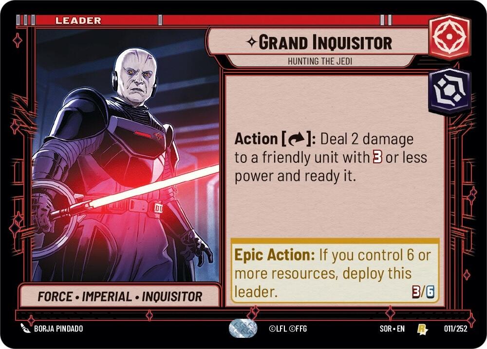 Grand Inquisitor - Hunting the Jedi (011/252) [Spark of Rebellion] | Fandemonia Ltd