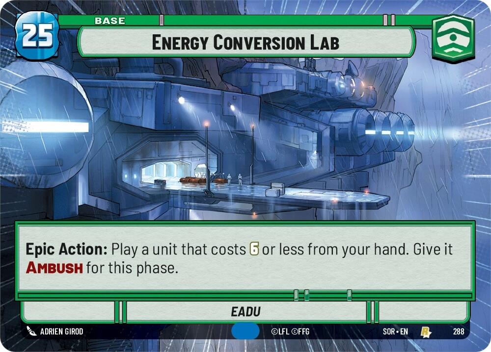 Energy Conversion Lab (Hyperspace) (288) [Spark of Rebellion] | Fandemonia Ltd