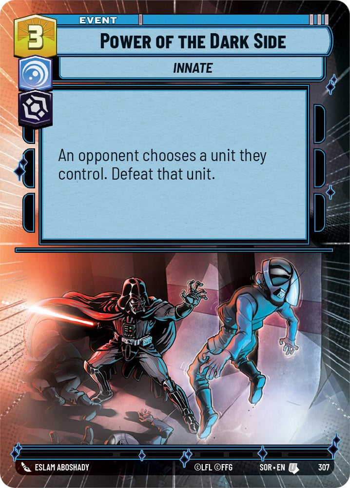 Power of the Dark Side (Hyperspace) (307) [Spark of Rebellion] | Fandemonia Ltd
