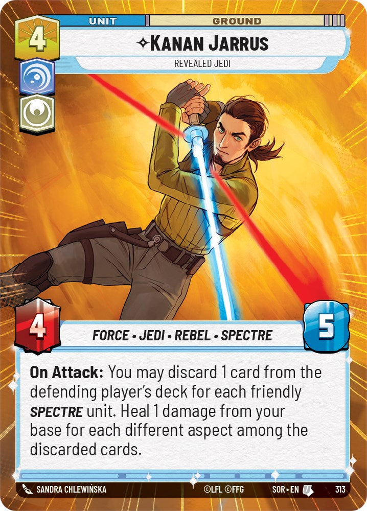 Kanan Jarrus - Revealed Jedi (Hyperspace) (313) [Spark of Rebellion] | Fandemonia Ltd