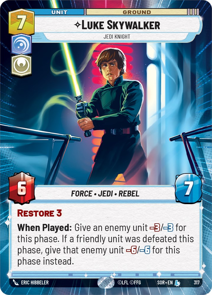 Luke Skywalker - Jedi Knight (Hyperspace) (317) [Spark of Rebellion] | Fandemonia Ltd
