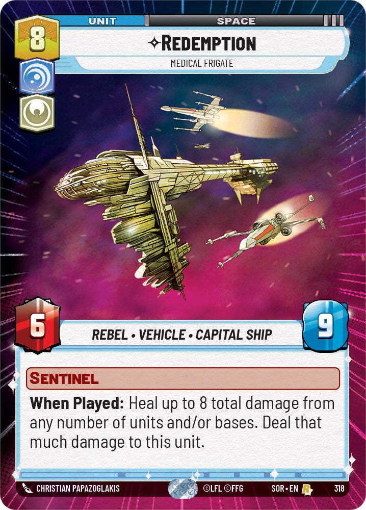 Redemption - Medical Frigate (Hyperspace) (318) [Spark of Rebellion] | Fandemonia Ltd