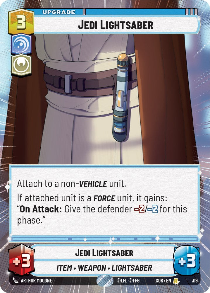 Jedi Lightsaber (Hyperspace) (319) [Spark of Rebellion] | Fandemonia Ltd