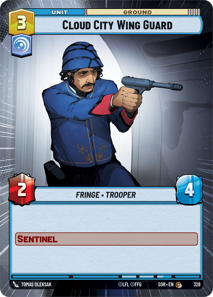 Cloud City Wing Guard (Hyperspace) (328) [Spark of Rebellion] | Fandemonia Ltd