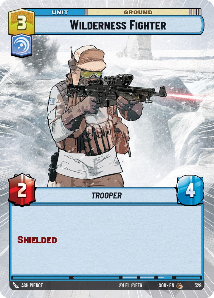 Wilderness Fighter (Hyperspace) (329) [Spark of Rebellion] | Fandemonia Ltd