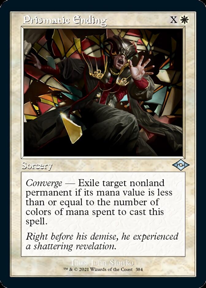 Prismatic Ending (Retro Foil Etched) [Modern Horizons 2] | Fandemonia Ltd