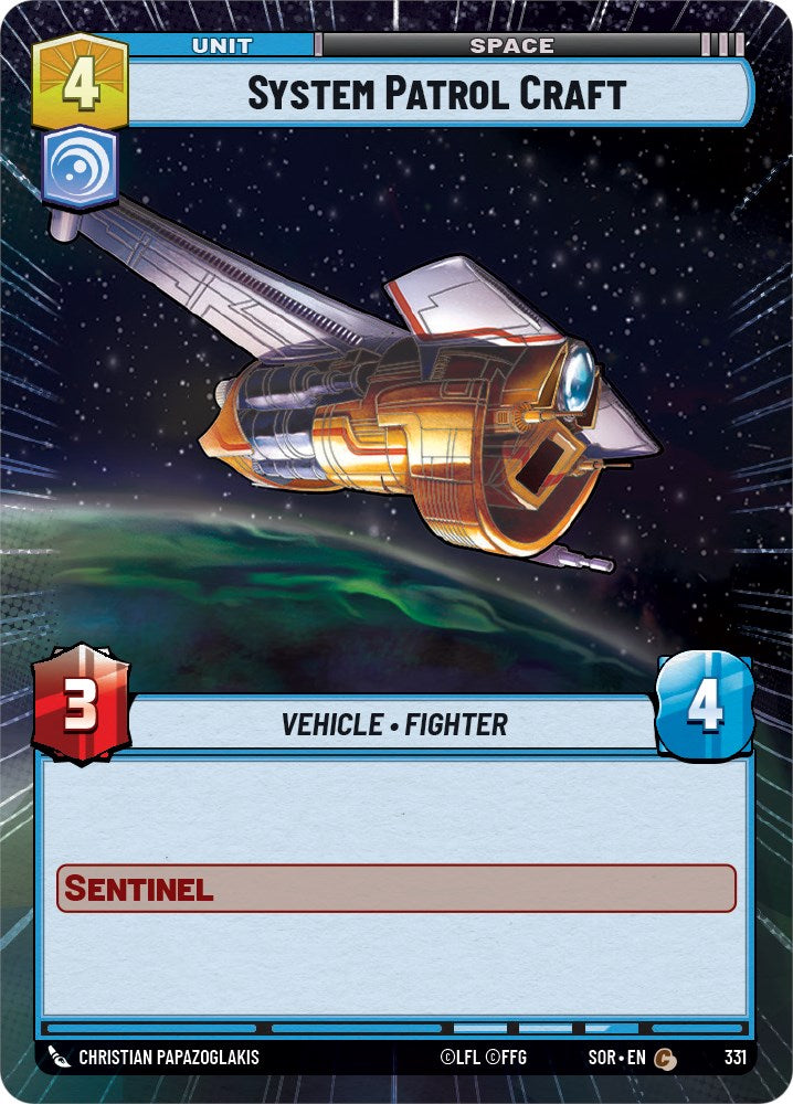 System Patrol Craft (Hyperspace) (331) [Spark of Rebellion] | Fandemonia Ltd
