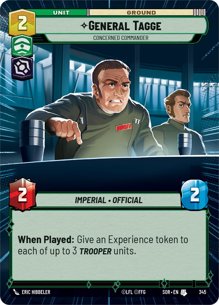 General Tagge - Concerned Commander (Hyperspace) (345) [Spark of Rebellion] | Fandemonia Ltd