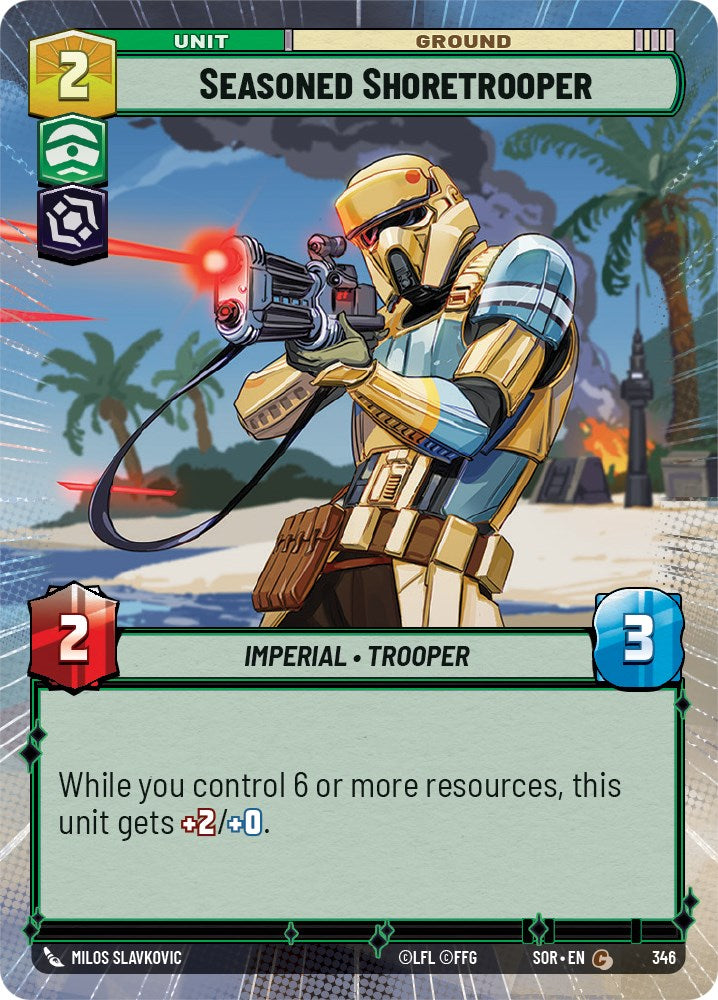 Seasoned Shoretrooper (Hyperspace) (346) [Spark of Rebellion] | Fandemonia Ltd