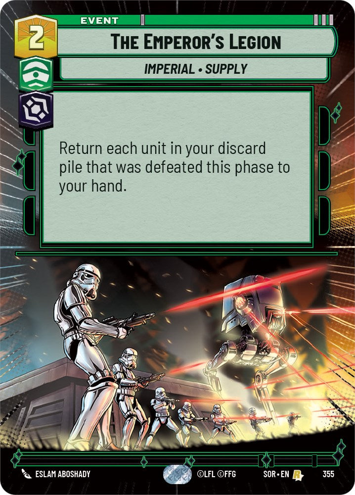 The Emperor's Legion (Hyperspace) (355) [Spark of Rebellion] | Fandemonia Ltd
