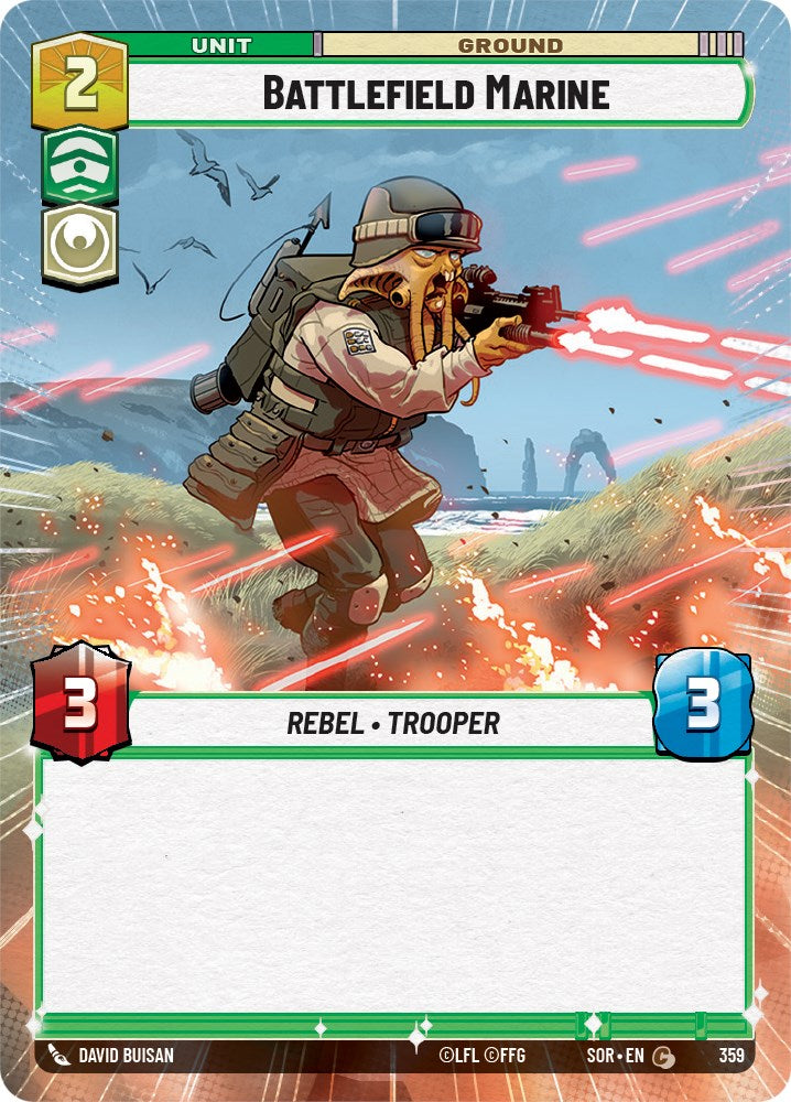 Battlefield Marine (Hyperspace) (359) [Spark of Rebellion] | Fandemonia Ltd