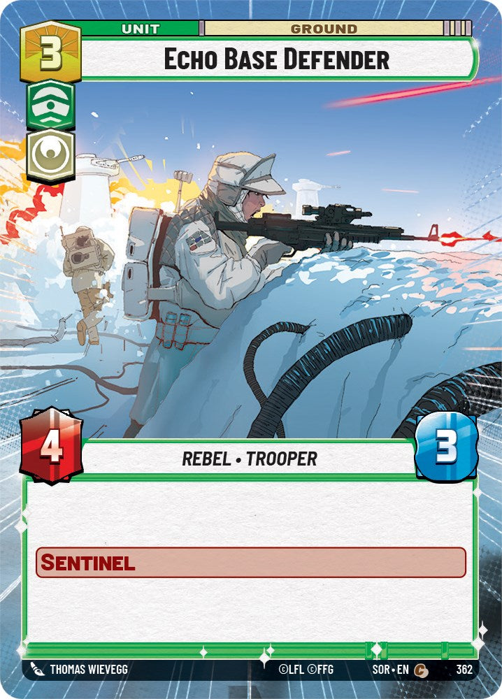 Echo Base Defender (Hyperspace) (362) [Spark of Rebellion] | Fandemonia Ltd