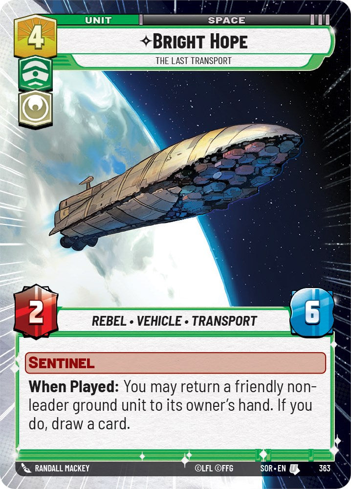 Bright Hope - The Last Transport (Hyperspace) (363) [Spark of Rebellion] | Fandemonia Ltd