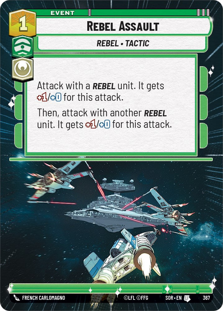 Rebel Assault (Hyperspace) (367) [Spark of Rebellion] | Fandemonia Ltd