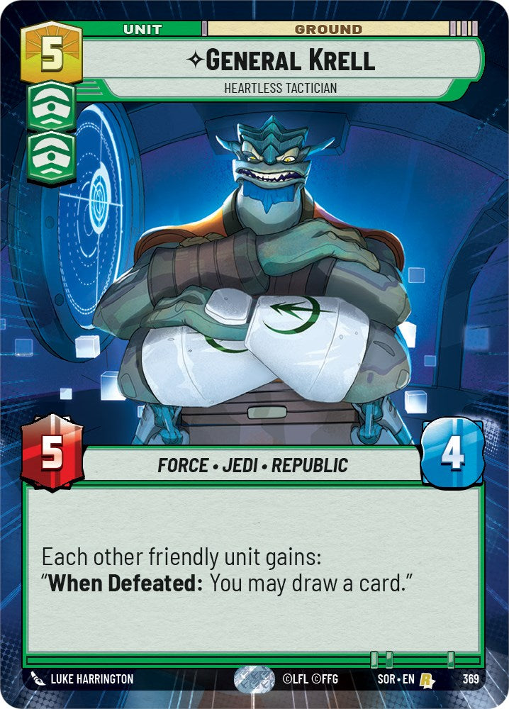 General Krell - Heartless Tactician (Hyperspace) (369) [Spark of Rebellion] | Fandemonia Ltd