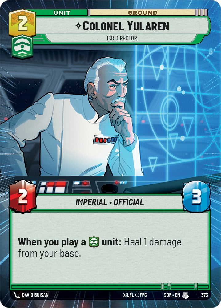 Colonel Yularen - ISB Director (Hyperspace) (373) [Spark of Rebellion] | Fandemonia Ltd