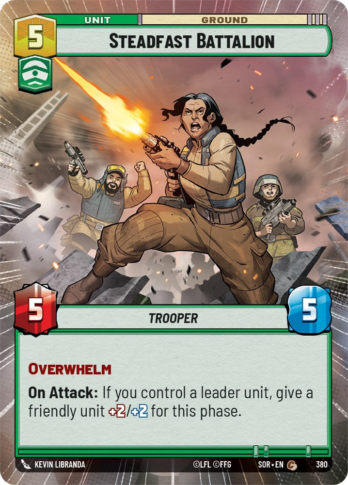 Steadfast Battalion (Hyperspace) (380) [Spark of Rebellion] | Fandemonia Ltd