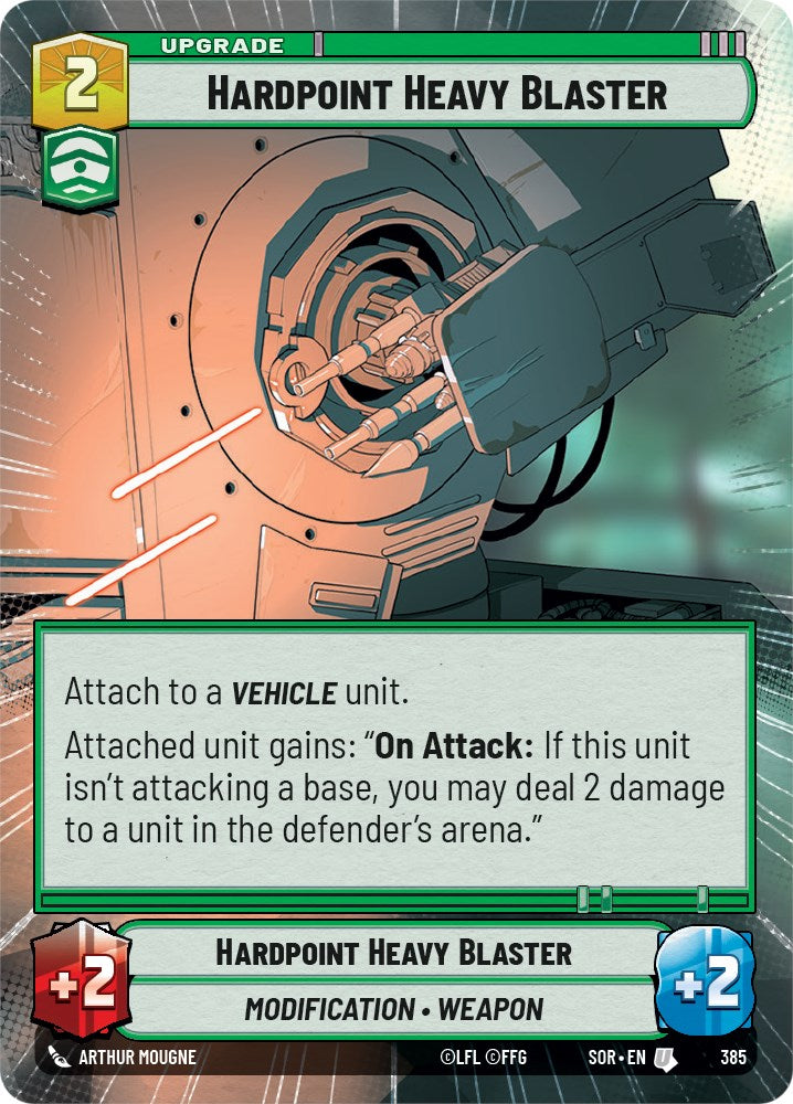 Hardpoint Heavy Blaster (Hyperspace) (385) [Spark of Rebellion] | Fandemonia Ltd