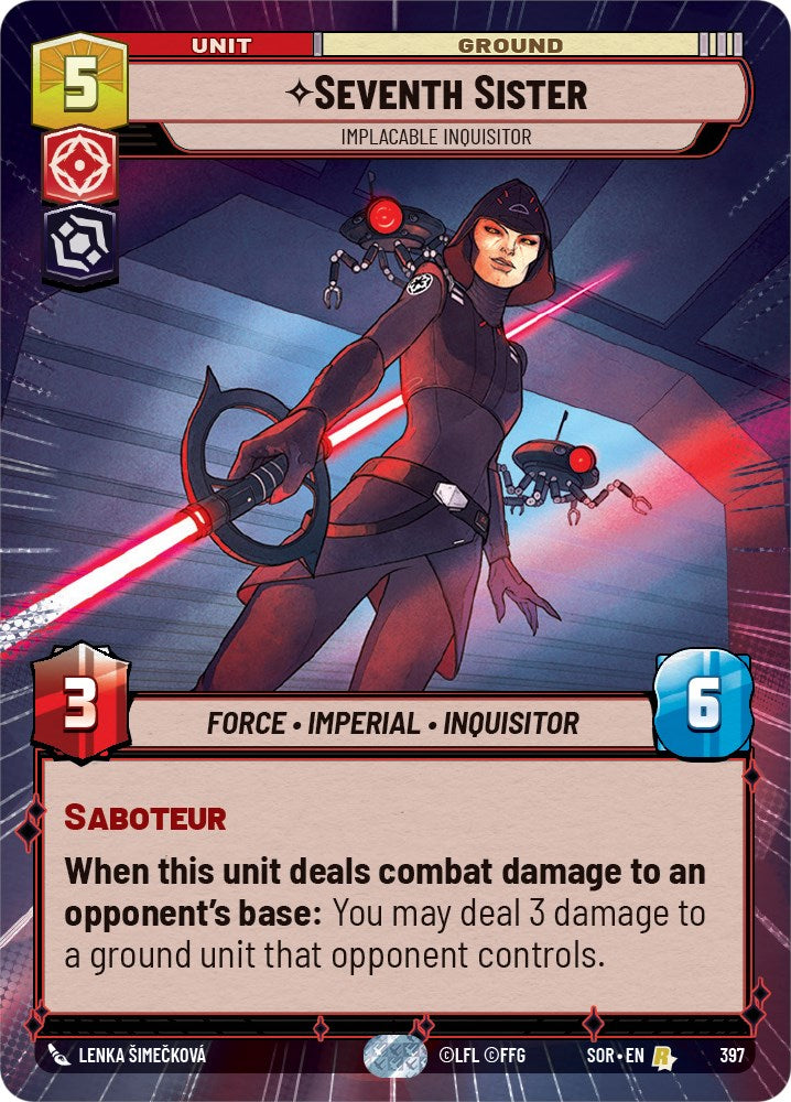 Seventh Sister - Implacable Inquisitor (Hyperspace) (397) [Spark of Rebellion] | Fandemonia Ltd