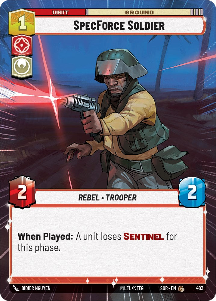SpecForce Soldier (Hyperspace) (403) [Spark of Rebellion] | Fandemonia Ltd