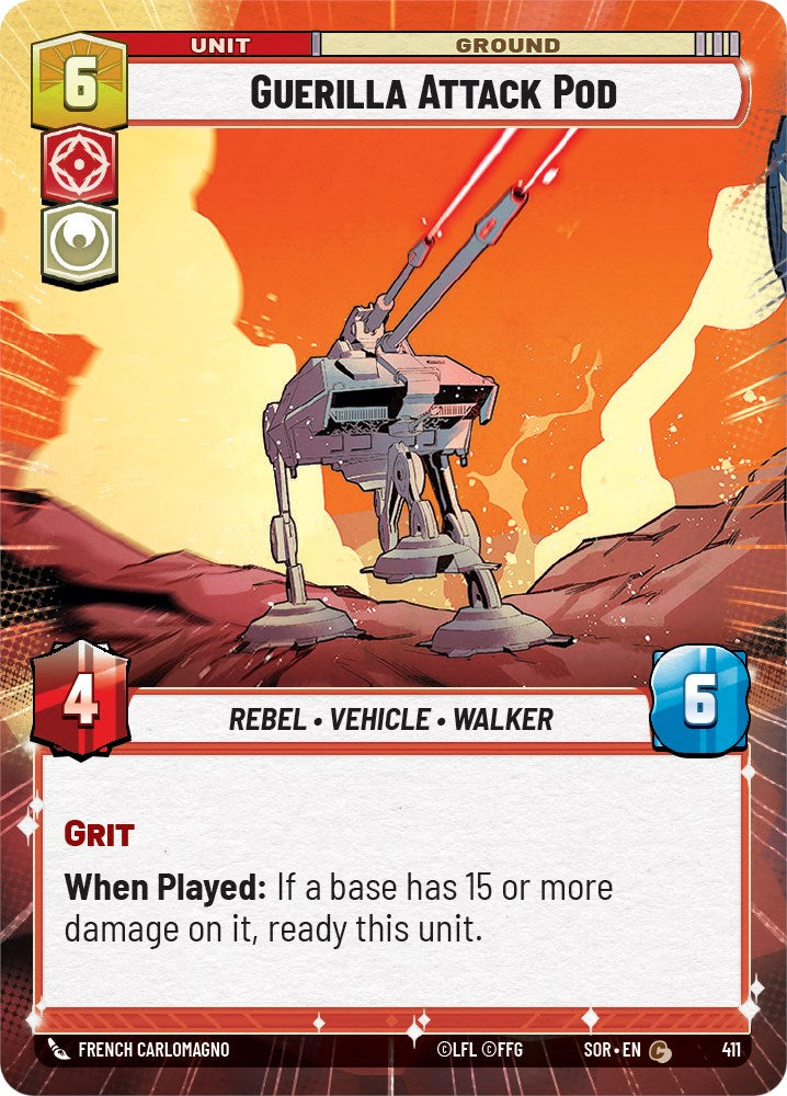 Guerilla Attack Pod (Hyperspace) (411) [Spark of Rebellion] | Fandemonia Ltd
