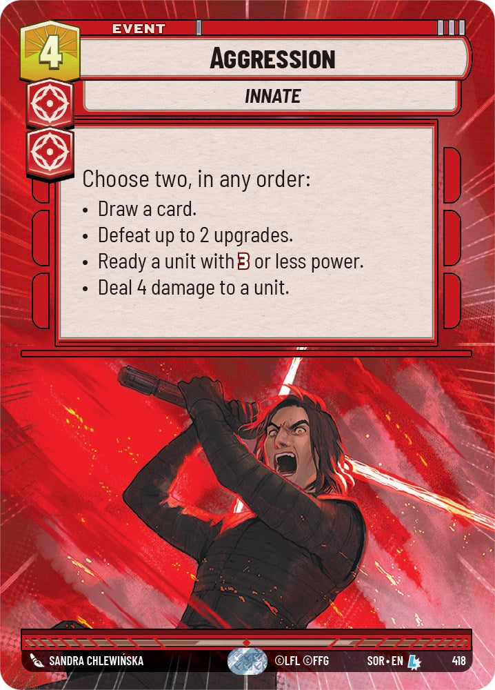 Aggression (Hyperspace) (418) [Spark of Rebellion] | Fandemonia Ltd