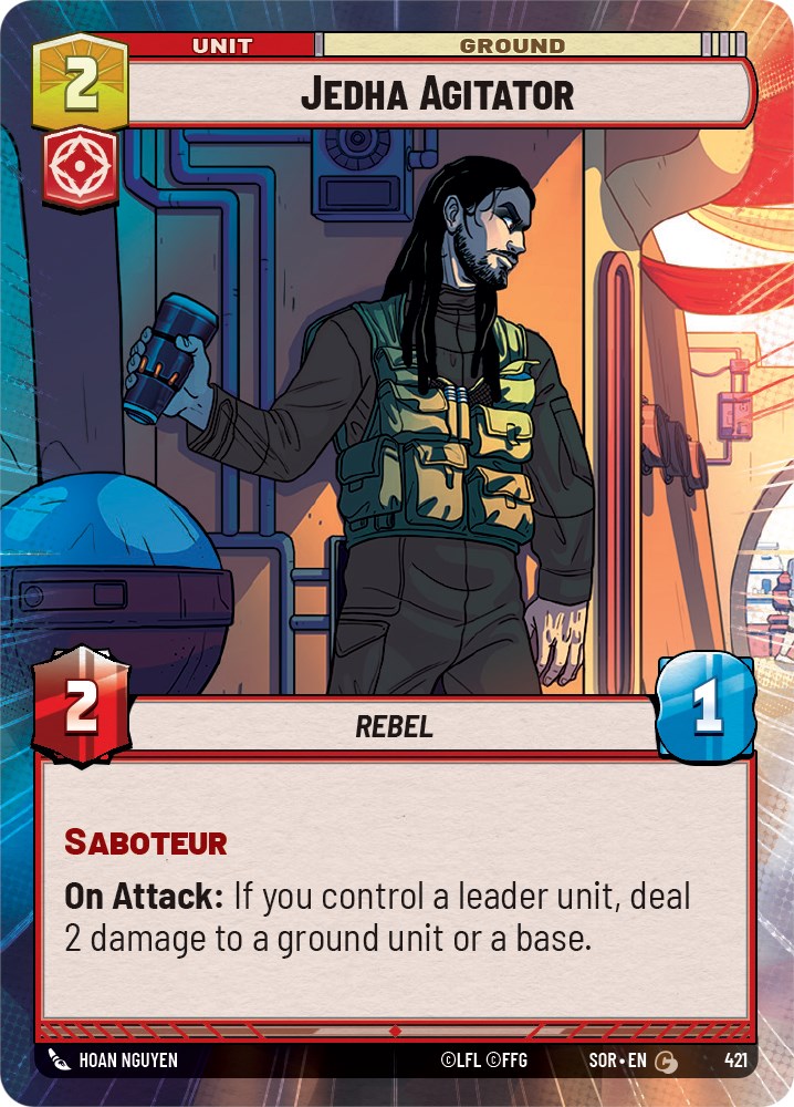 Jedha Agitator (Hyperspace) (421) [Spark of Rebellion] | Fandemonia Ltd