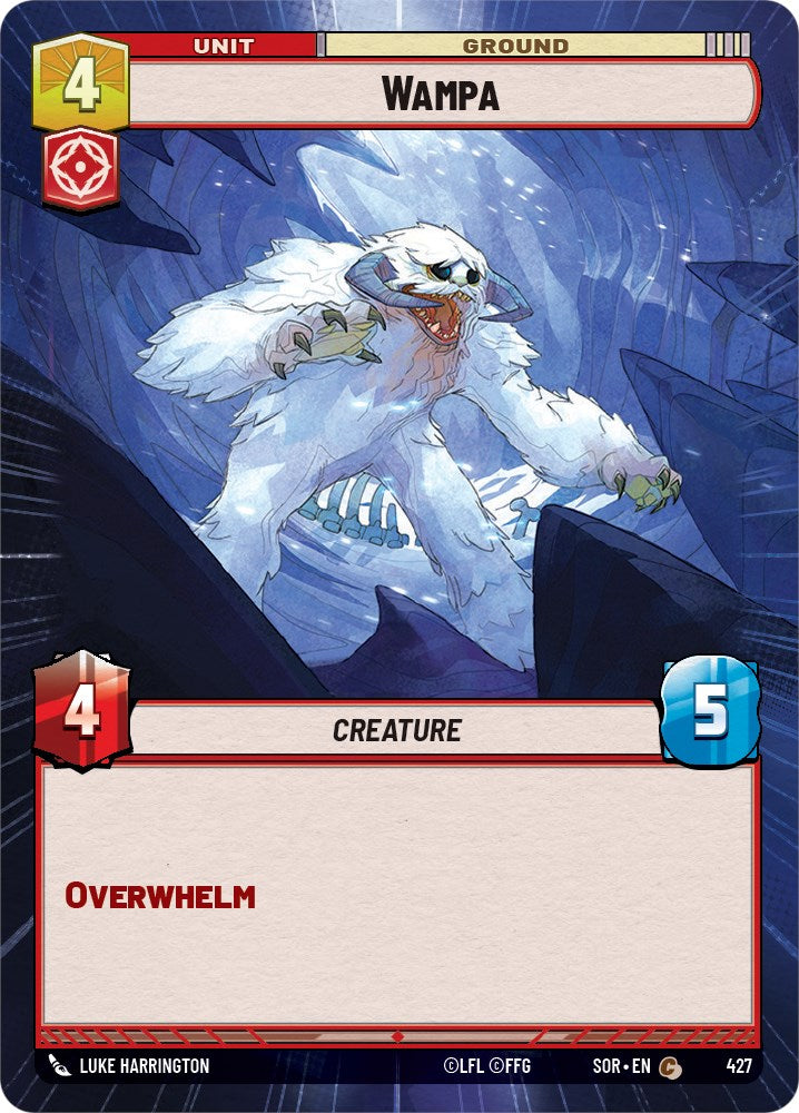 Wampa (Hyperspace) (427) [Spark of Rebellion] | Fandemonia Ltd