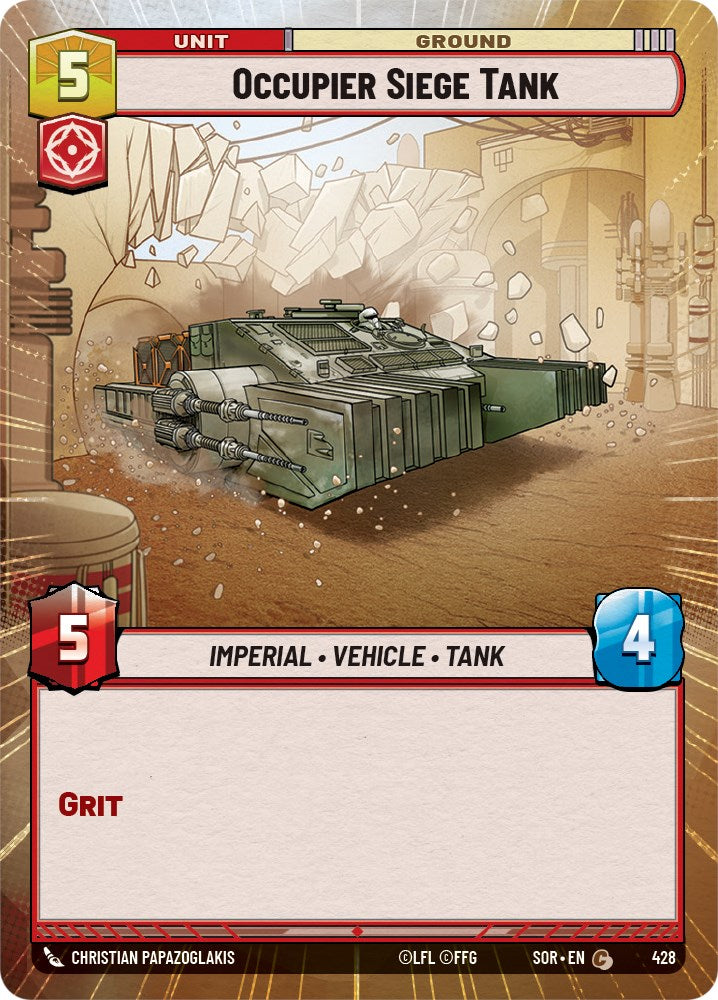 Occupier Siege Tank (Hyperspace) (428) [Spark of Rebellion] | Fandemonia Ltd