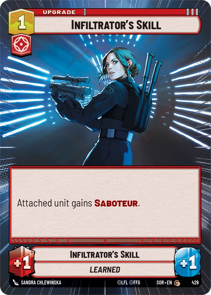 Infiltrator's Skill (Hyperspace) (429) [Spark of Rebellion] | Fandemonia Ltd