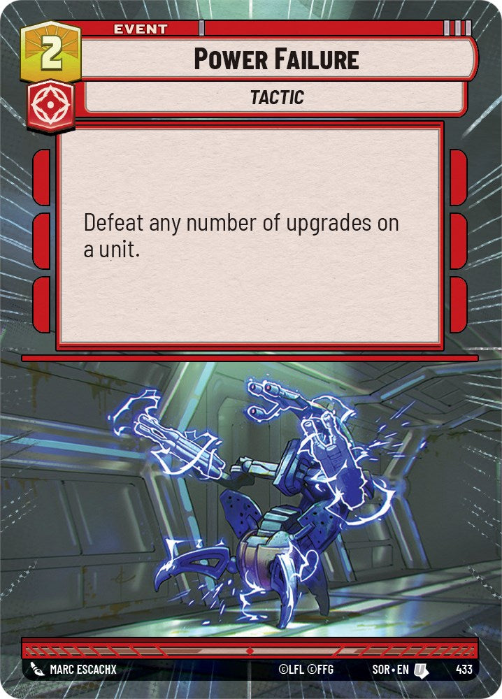 Power Failure (Hyperspace) (433) [Spark of Rebellion] | Fandemonia Ltd