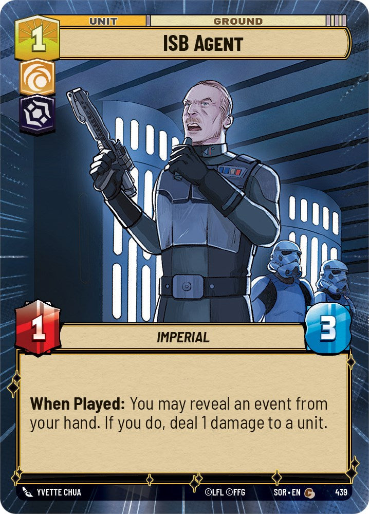 ISB Agent (Hyperspace) (439) [Spark of Rebellion] | Fandemonia Ltd