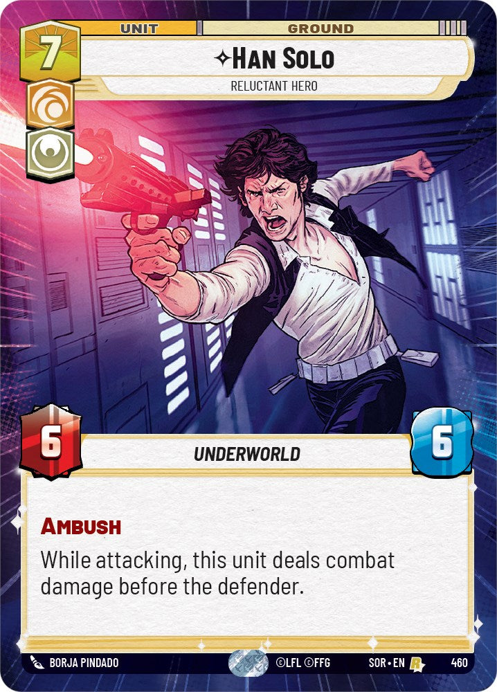 Han Solo - Relunctant Hero (Hyperspace) (460) [Spark of Rebellion] | Fandemonia Ltd