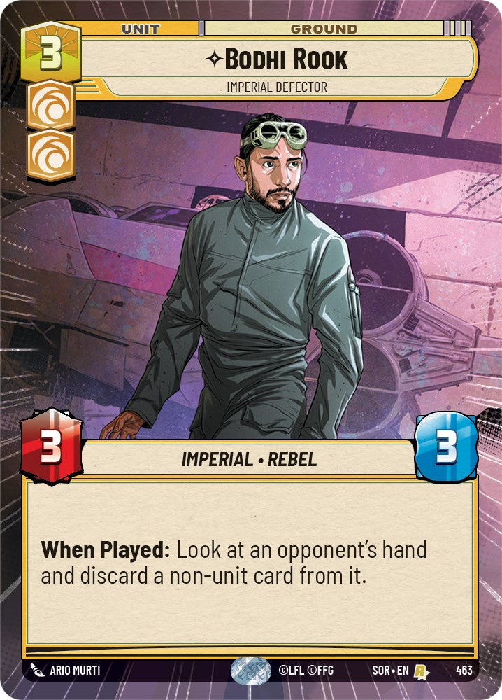 Bodhi Rook - Imperial Defector (Hyperspace) (463) [Spark of Rebellion] | Fandemonia Ltd