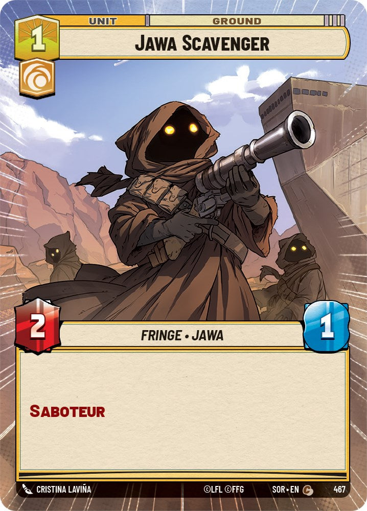 Jawa Scavenger (Hyperspace) (467) [Spark of Rebellion] | Fandemonia Ltd