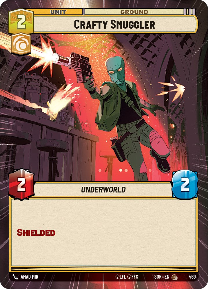 Crafty Smuggler (Hyperspace) (469) [Spark of Rebellion] | Fandemonia Ltd