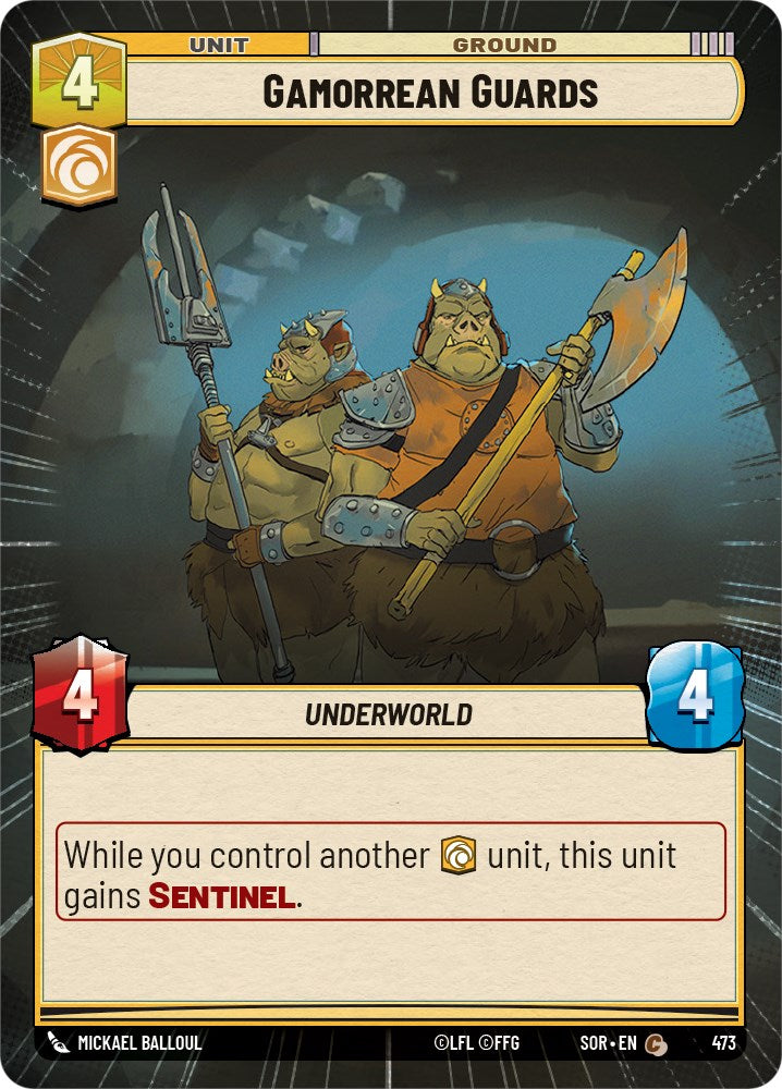 Gamorrean Guards (Hyperspace) (473) [Spark of Rebellion] | Fandemonia Ltd