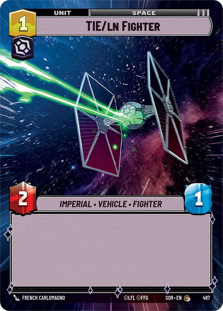 TIE/ln Fighter (Hyperspace) (487) [Spark of Rebellion] | Fandemonia Ltd