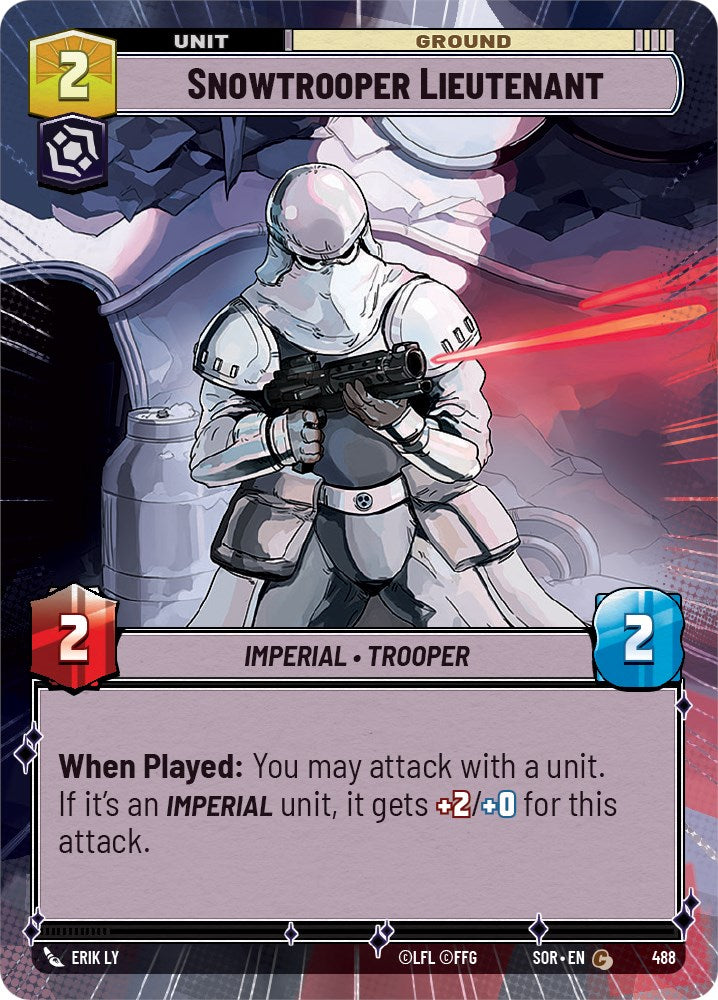 Snowtrooper Lieutenant (Hyperspace) (488) [Spark of Rebellion] | Fandemonia Ltd