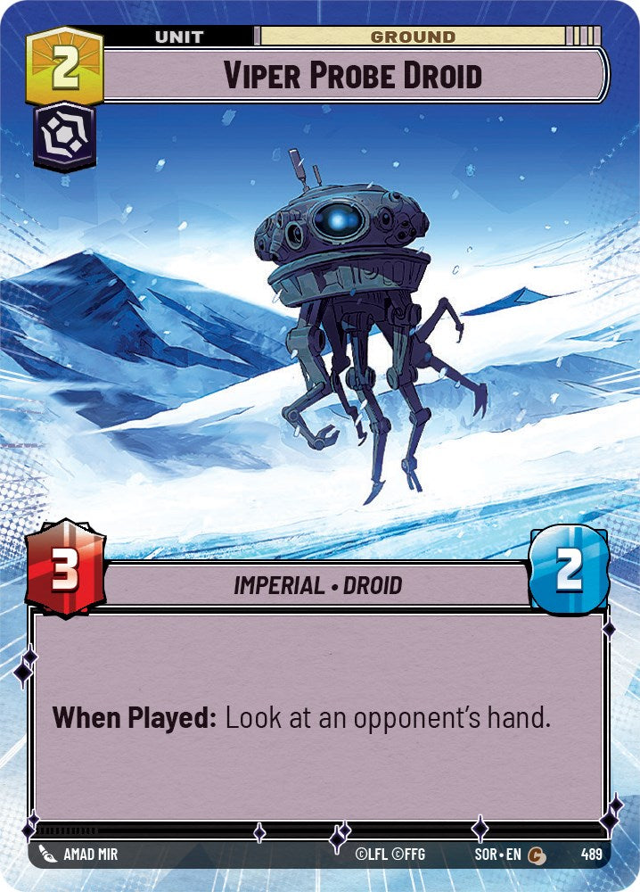 Viper Probe Droid (Hyperspace) (489) [Spark of Rebellion] | Fandemonia Ltd