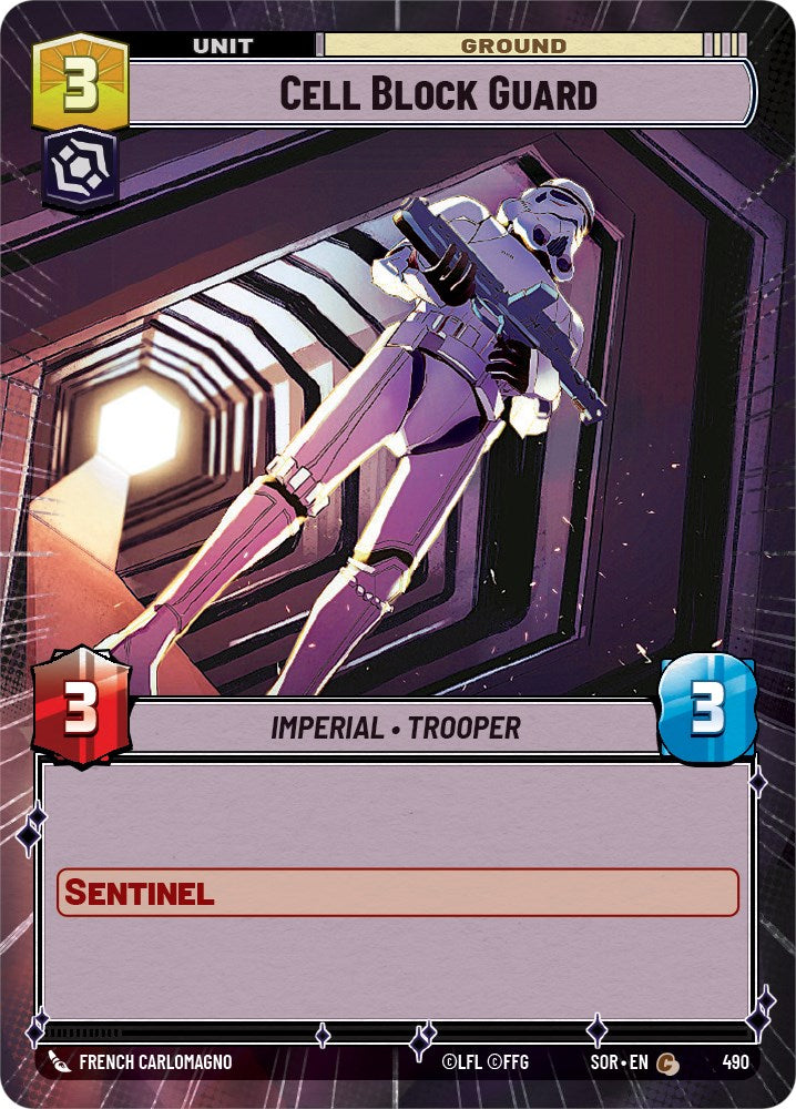 Cell Block Guard (Hyperspace) (490) [Spark of Rebellion] | Fandemonia Ltd