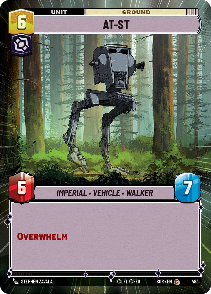AT-ST (Hyperspace) (493) [Spark of Rebellion] | Fandemonia Ltd