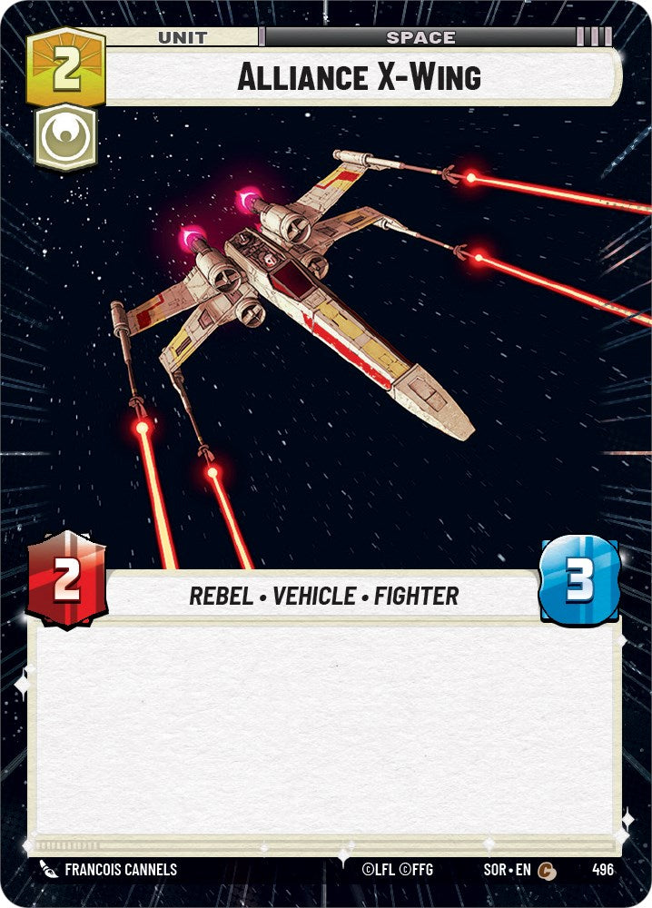 Alliance X-Wing (Hyperspace) (496) [Spark of Rebellion] | Fandemonia Ltd